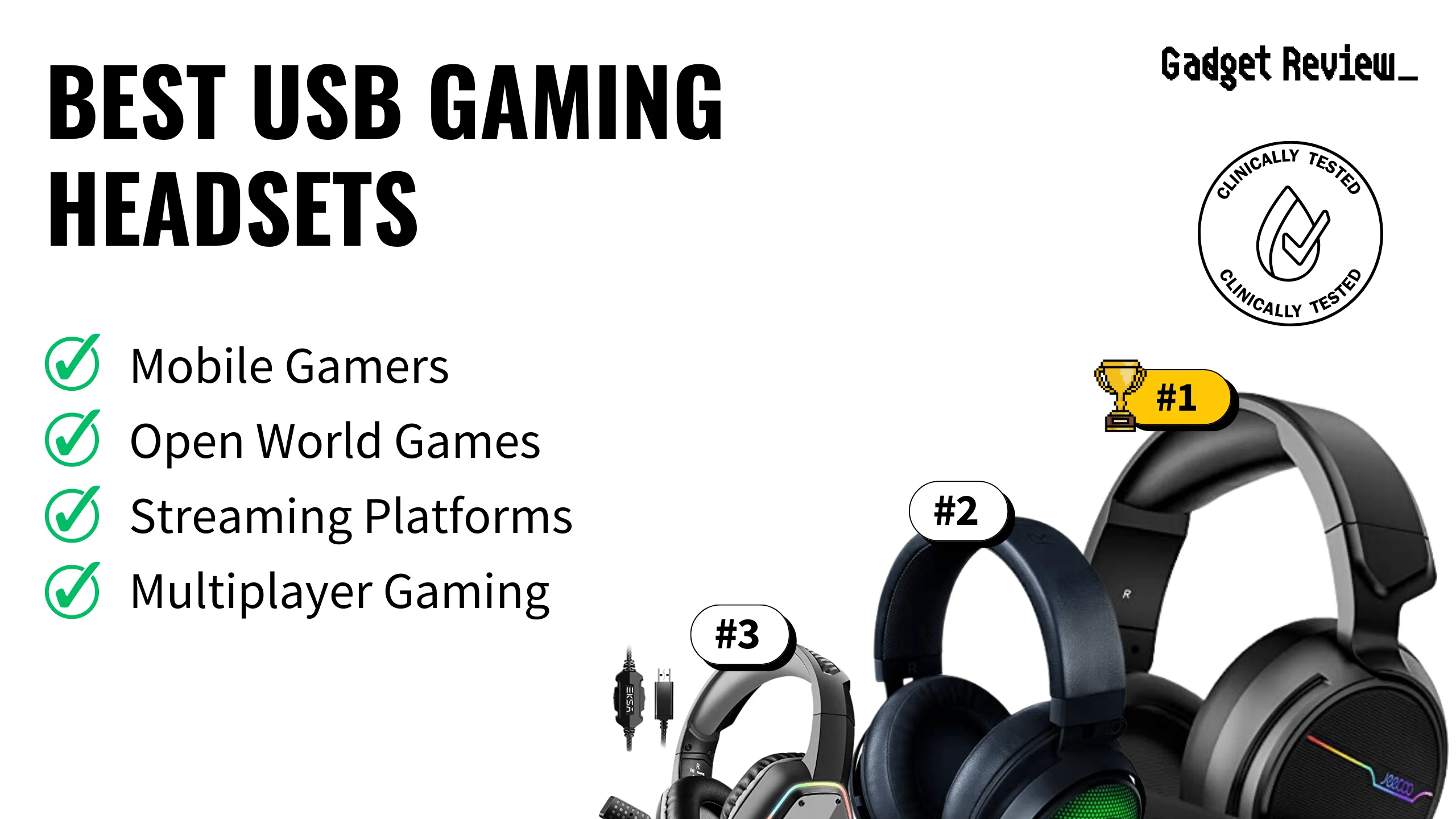 Best USB Gaming Headsets