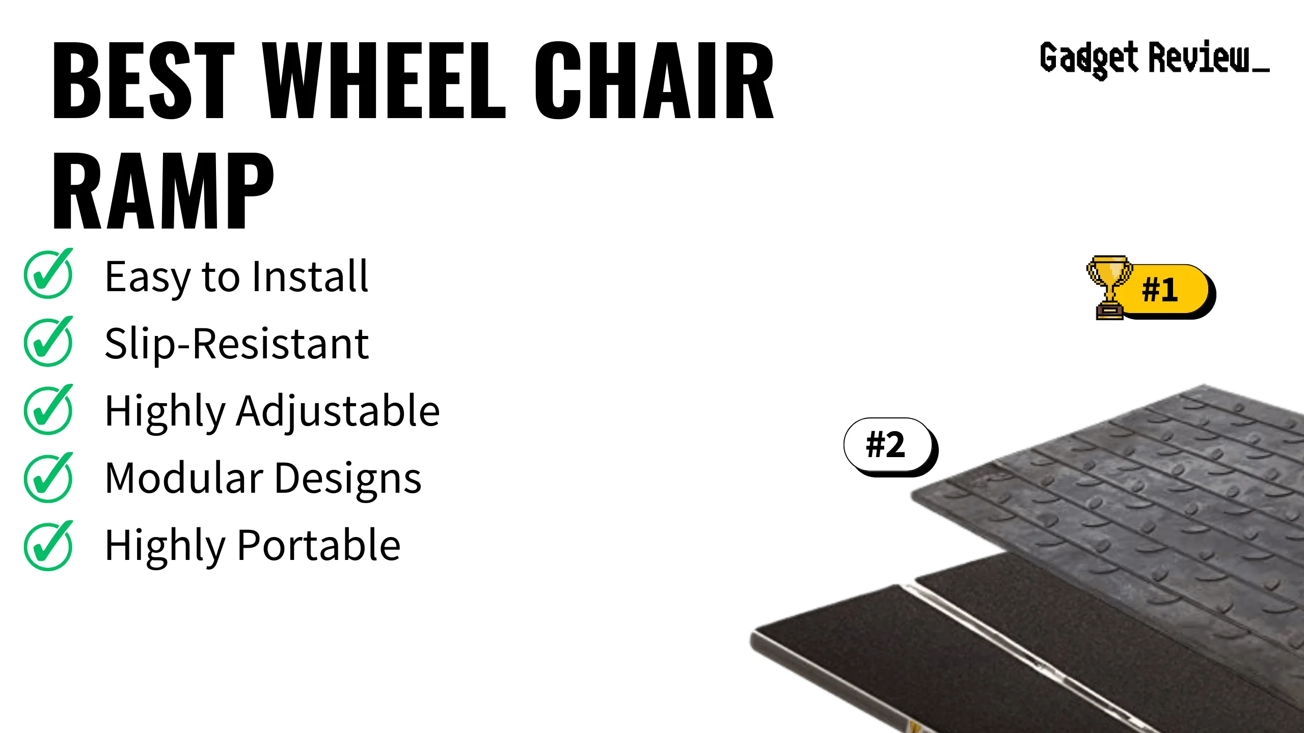 best wheel chair ramp featured image that shows the top three best health & wellnes models