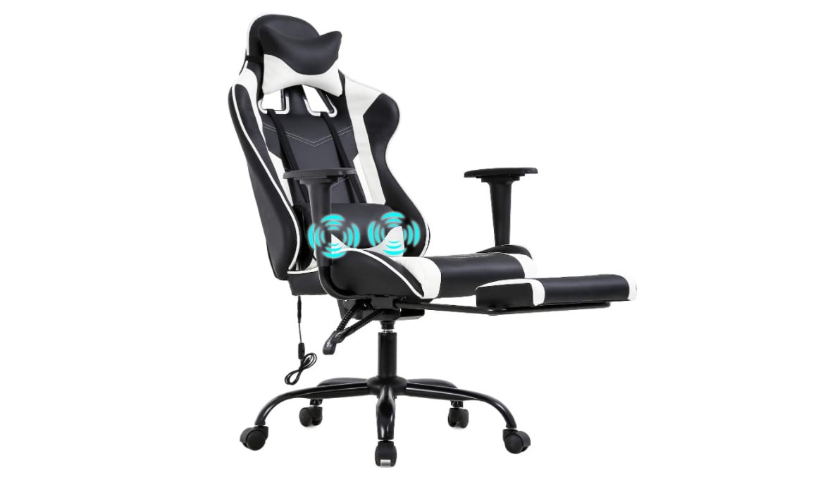 PC Gaming Chair Racing Office Chair Ergonomic Desk Chair Review 36