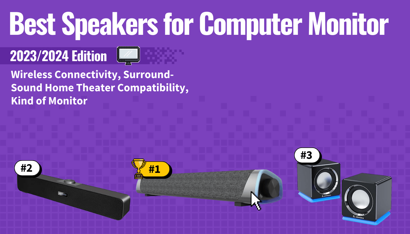 Best Speakers for Computer Monitor