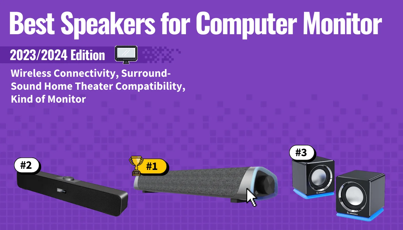 Best Speakers for Computer Monitor