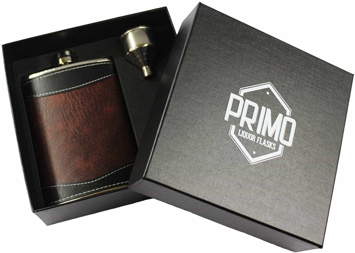 4 oz. Primo 18/8 Stainless Steel Premium Hip Liquor Flasks 
