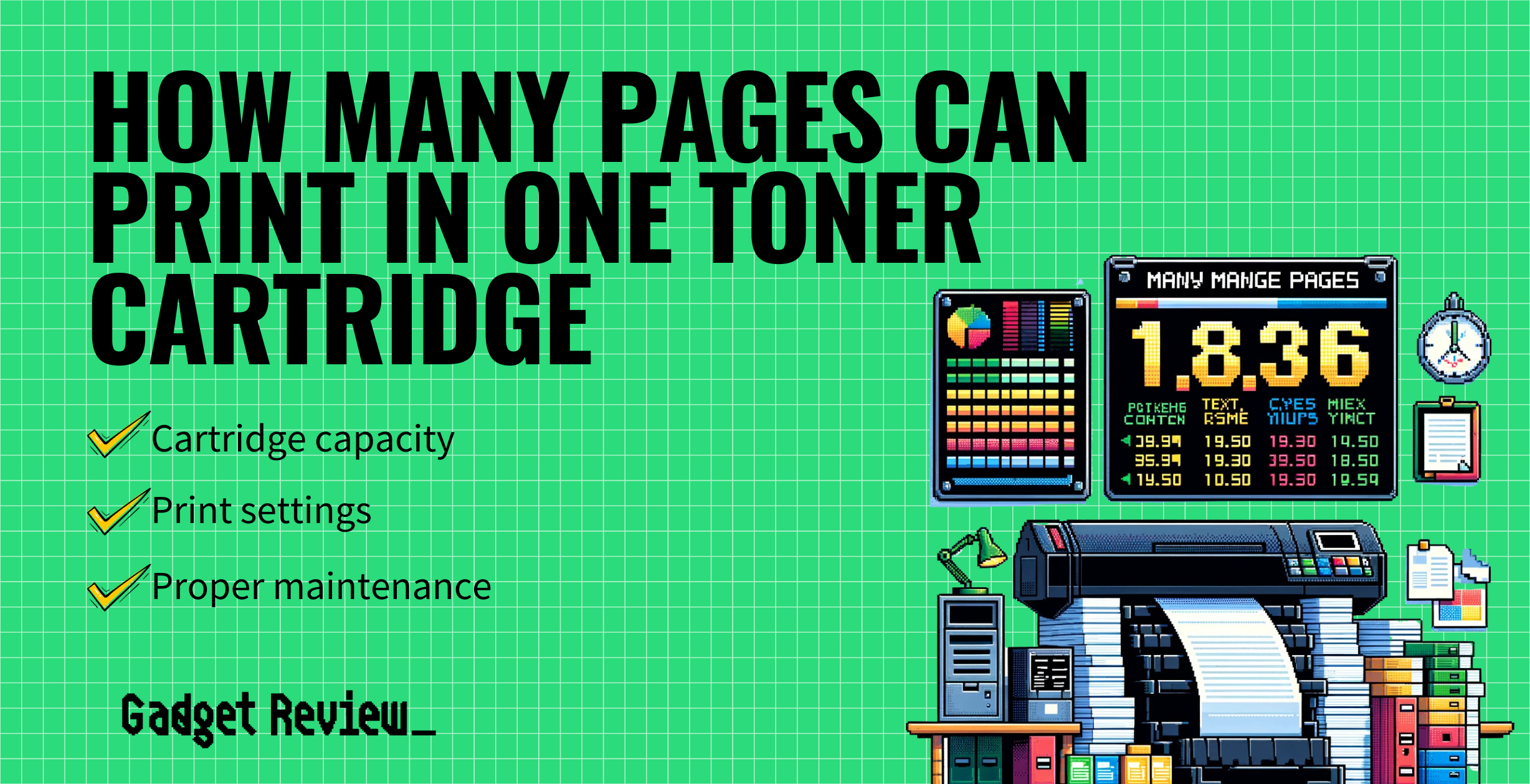 how many pages can print in one toner cartridge guide