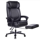 REFICCER Big and Tall Bonded Leather Office Chair Review
