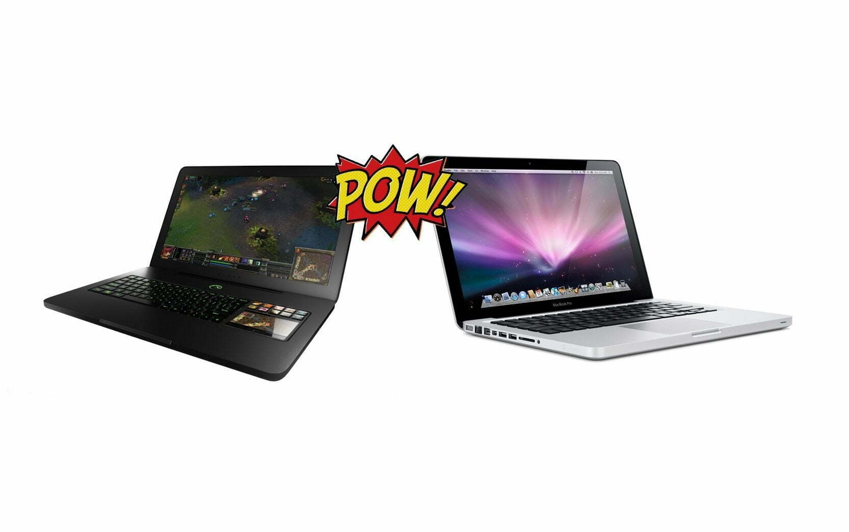 Razer Blade vs. Apple MacBook Pro 17″ (comparison)