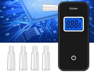 Rofeer Digital Blue LED Screen Portable Breathalyzer Review