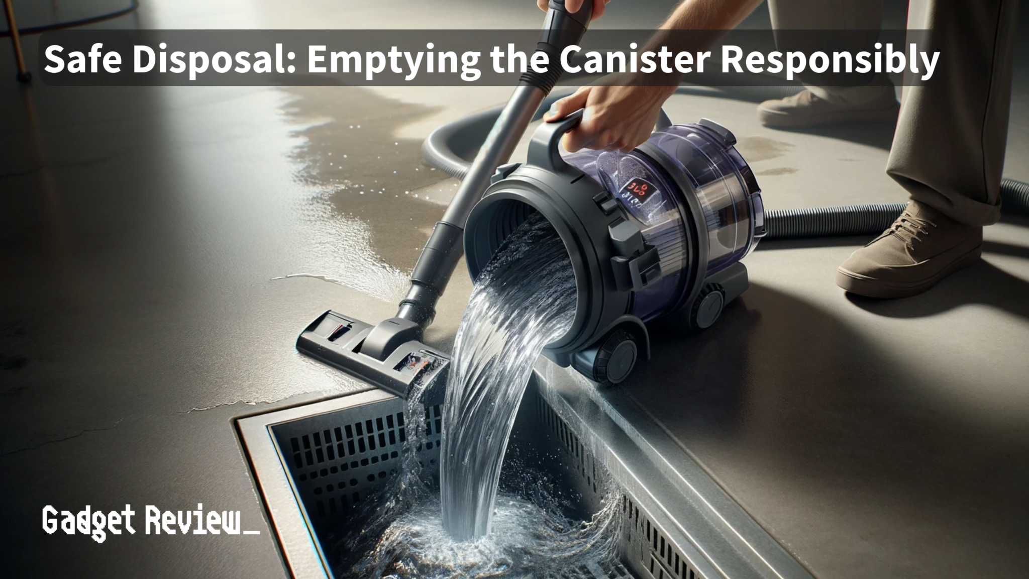 How To Vacuum Water With A Wet Dry Vac Vacuum Cleaner Tips For Spills