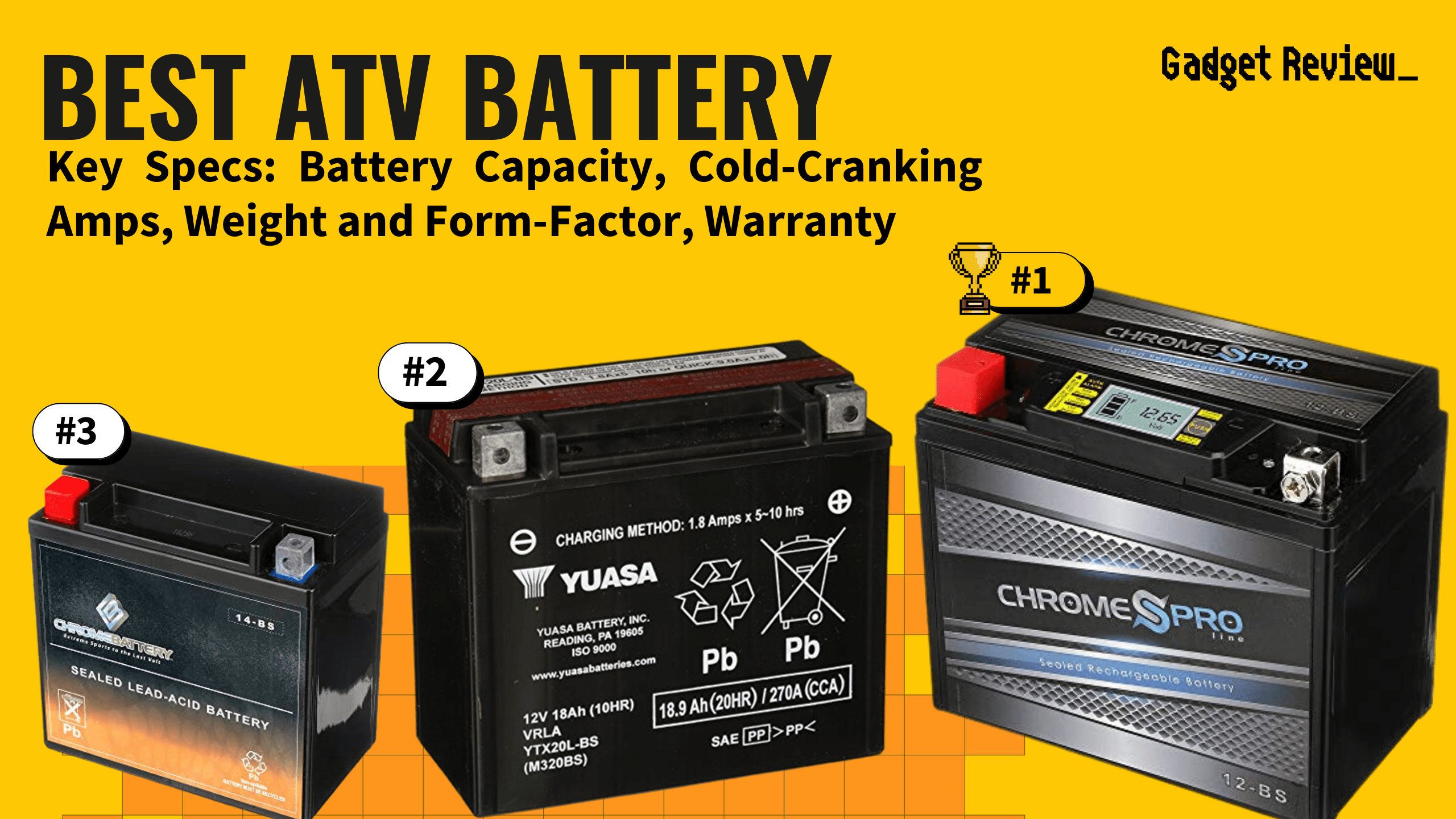 Best ATV Battery