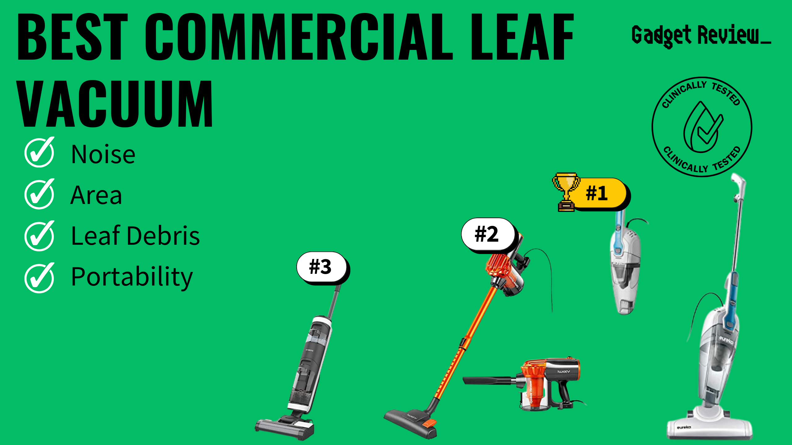 Best Commercial Leaf Vacuums