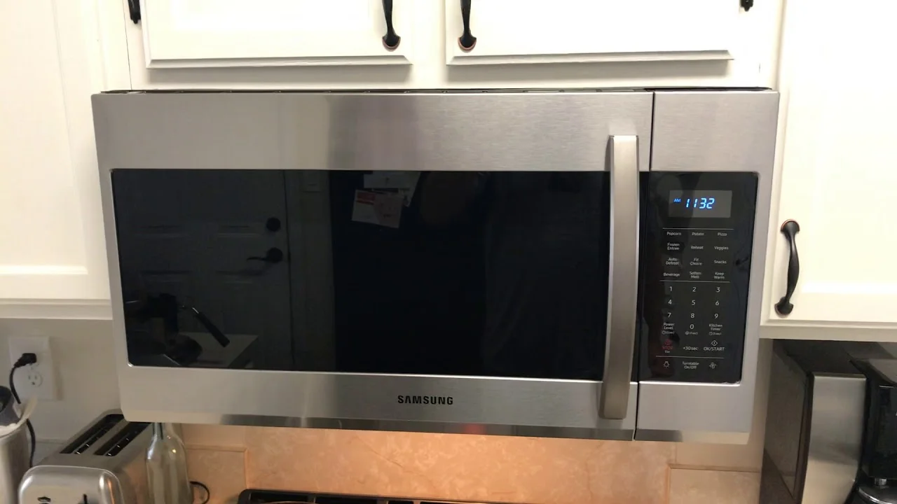 Samsung ME19R7041FG 1.9 Cu.Ft. Black Stainless Over The Range Microwave Review