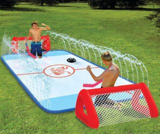 Slip and Slide Hockey Rink 1
