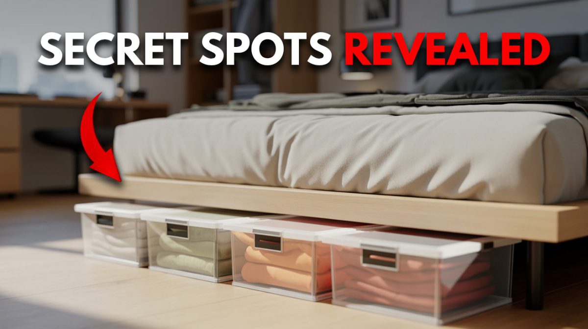 Stunning Small Space Storage Tips image