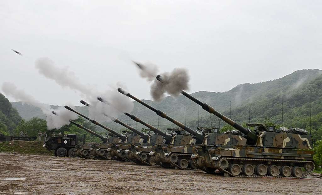 South Korea Artillery Hell