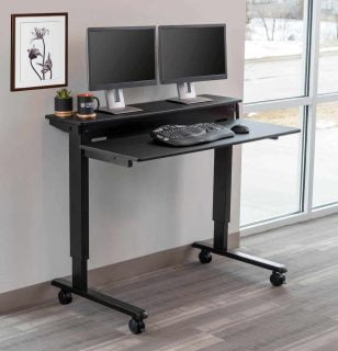 Stand Up Desk Store Crank Adjustable Desk Review