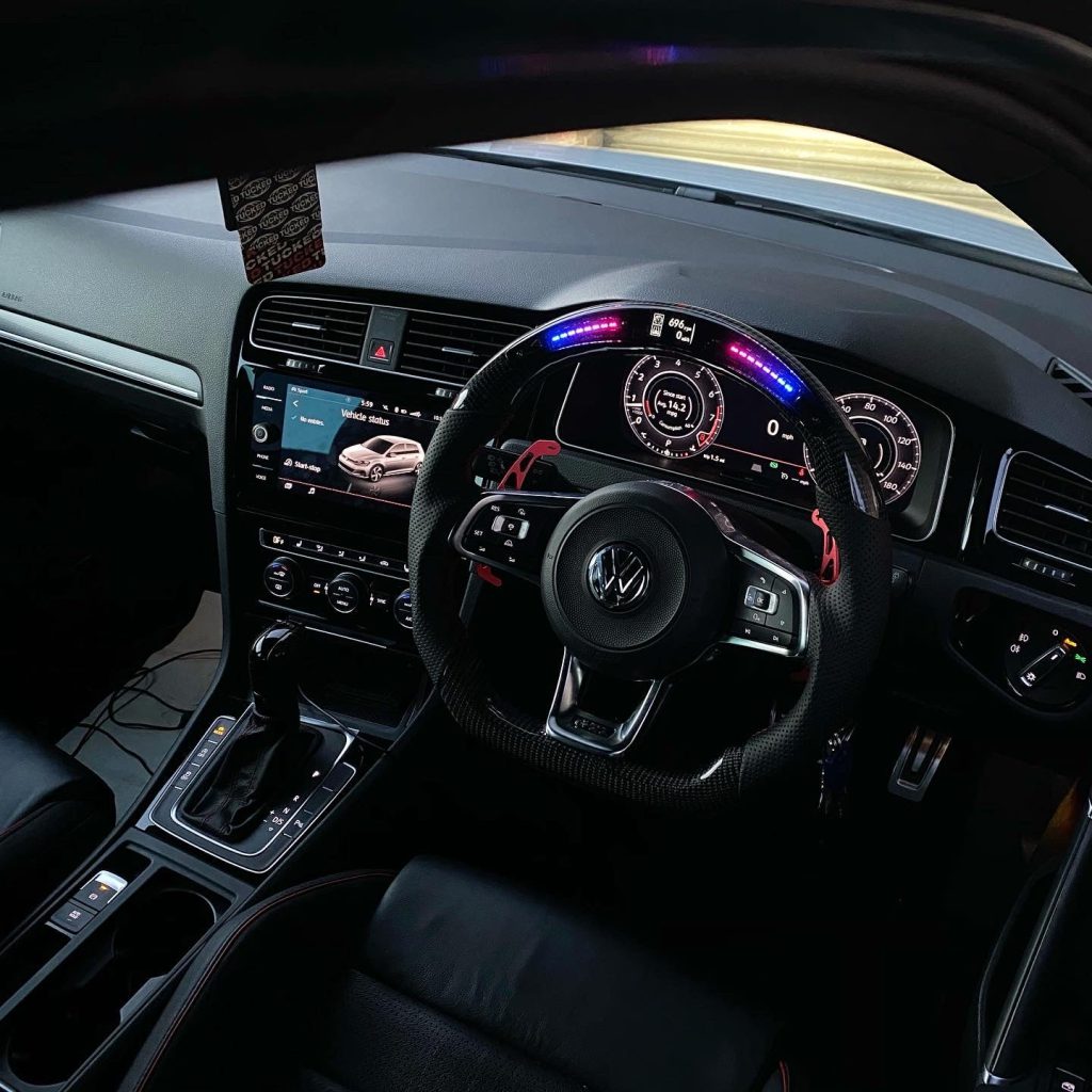 Steering Wheel Car LED Display