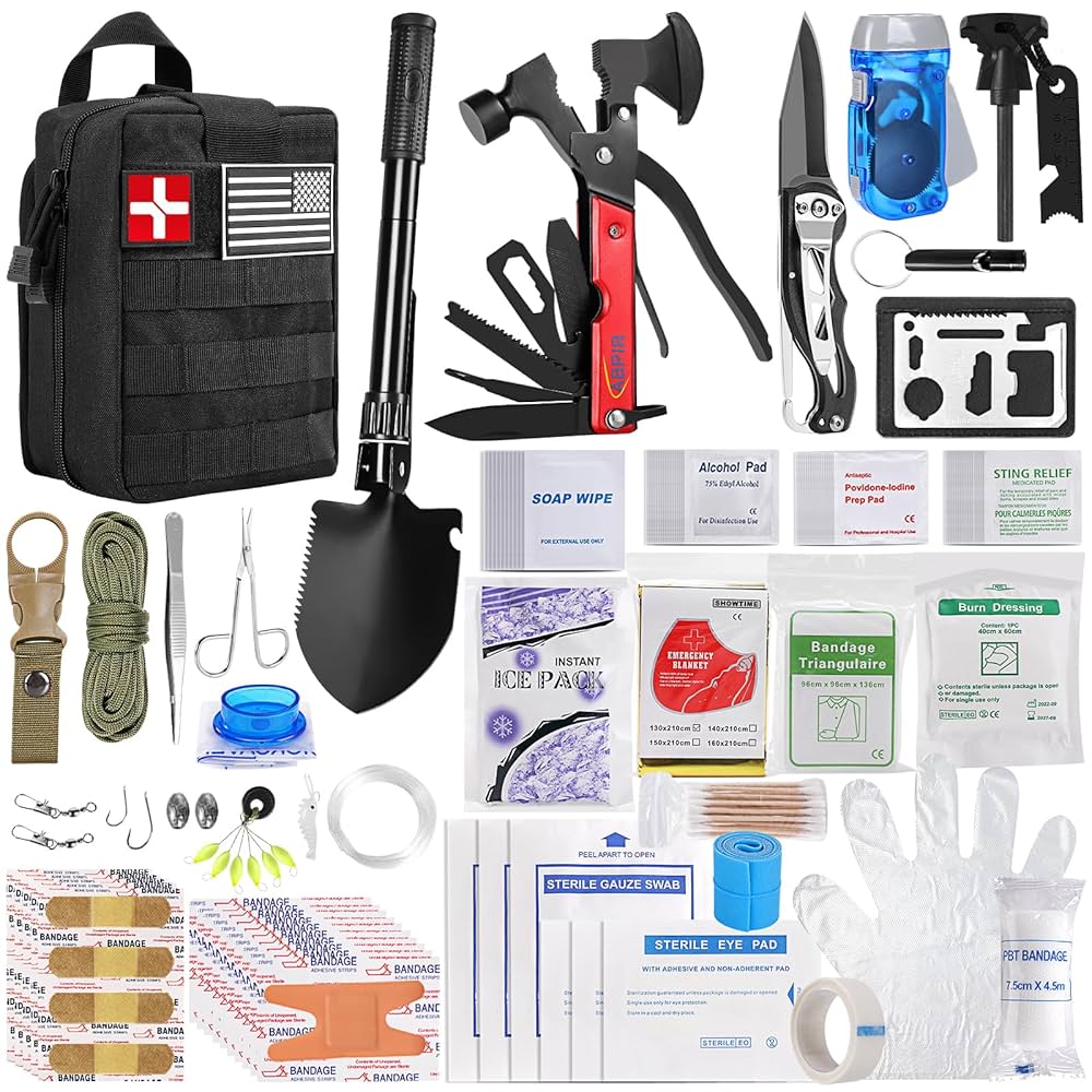 Survival Medical Supplies Aluminum Tube