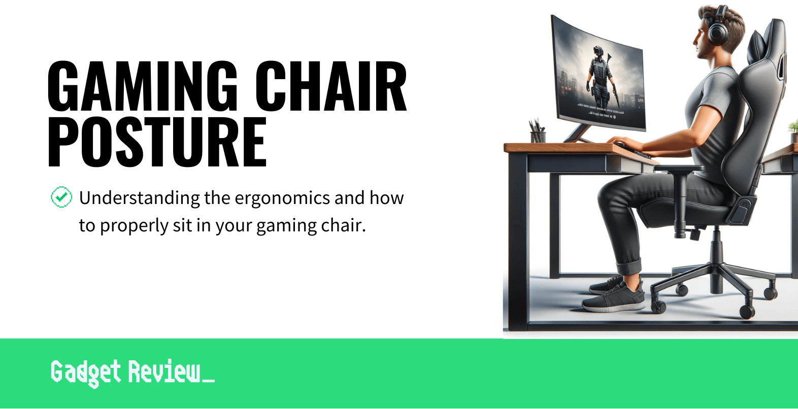 Gaming Chair Posture – How To Sit Correctly