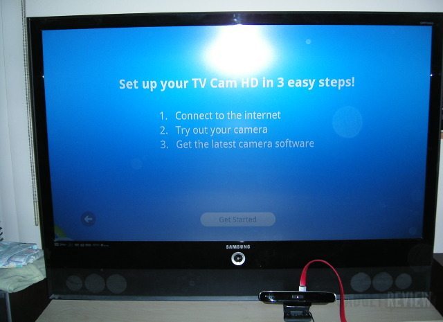 TV Cam HD camera setup and start software setup