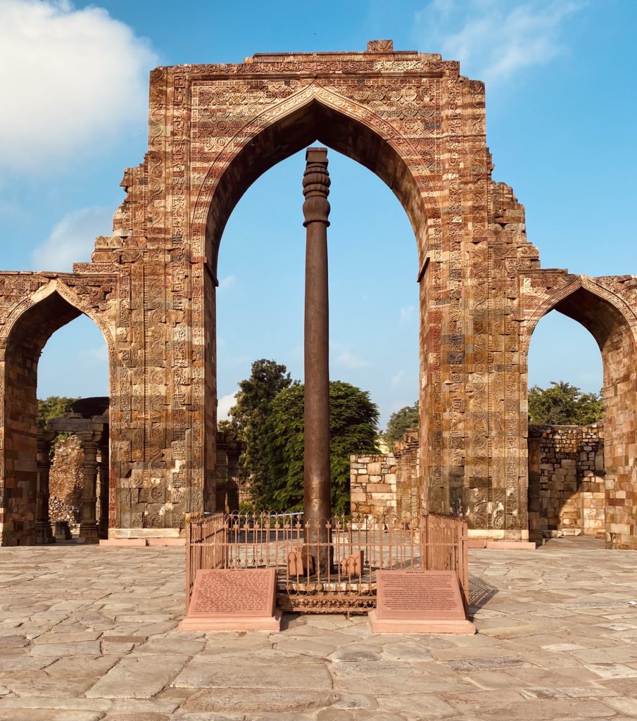 The Iron Pillar of Delhi
