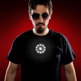 Tony Stark Light Up LED Iron Man Shirt 1