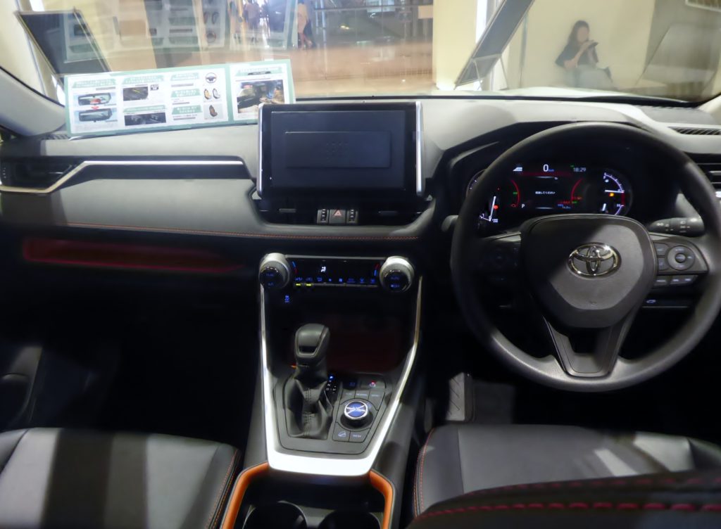 Toyota RAV4 Prime interior
