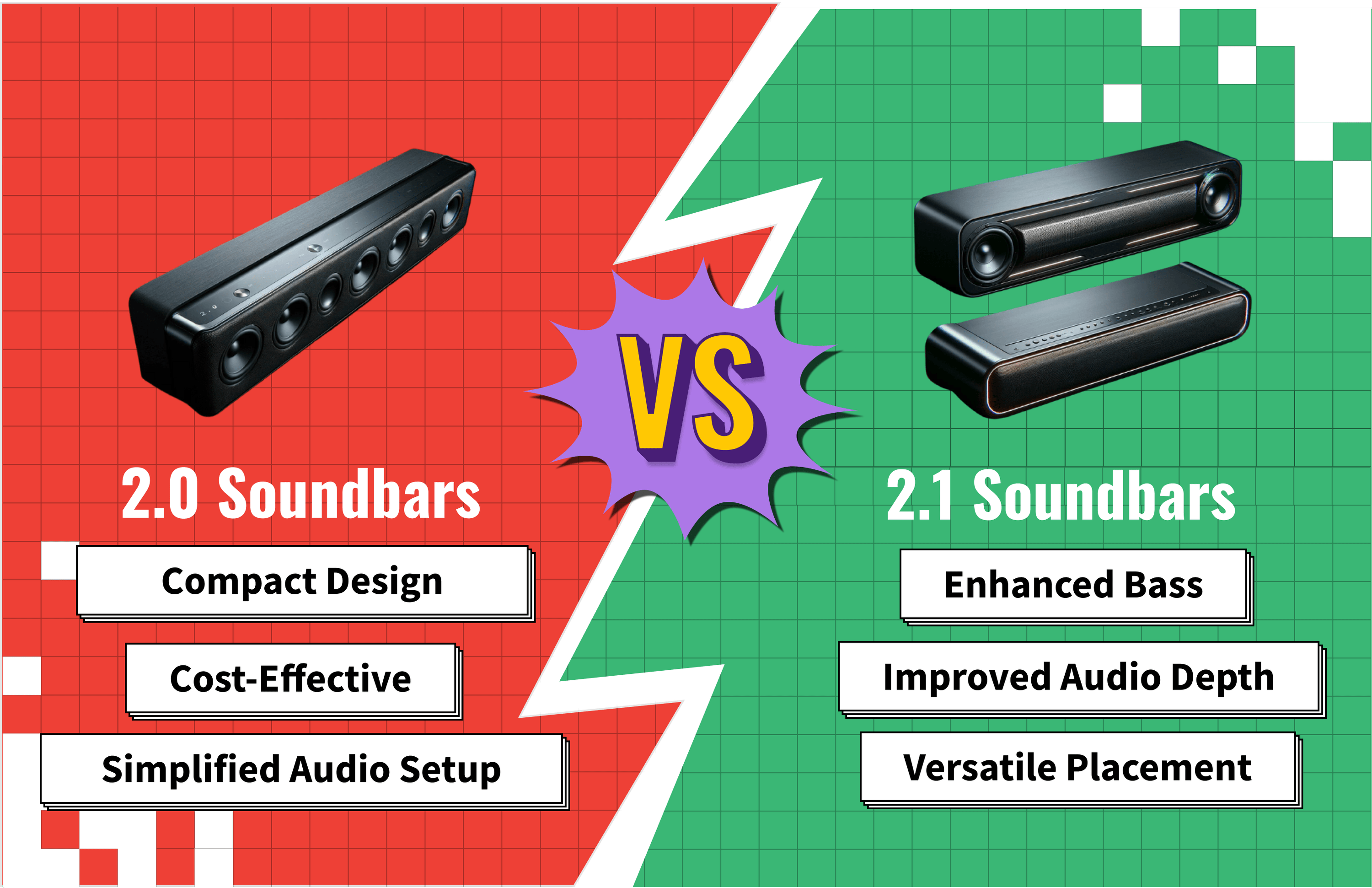2.0 Vs 2.1 Soundbars