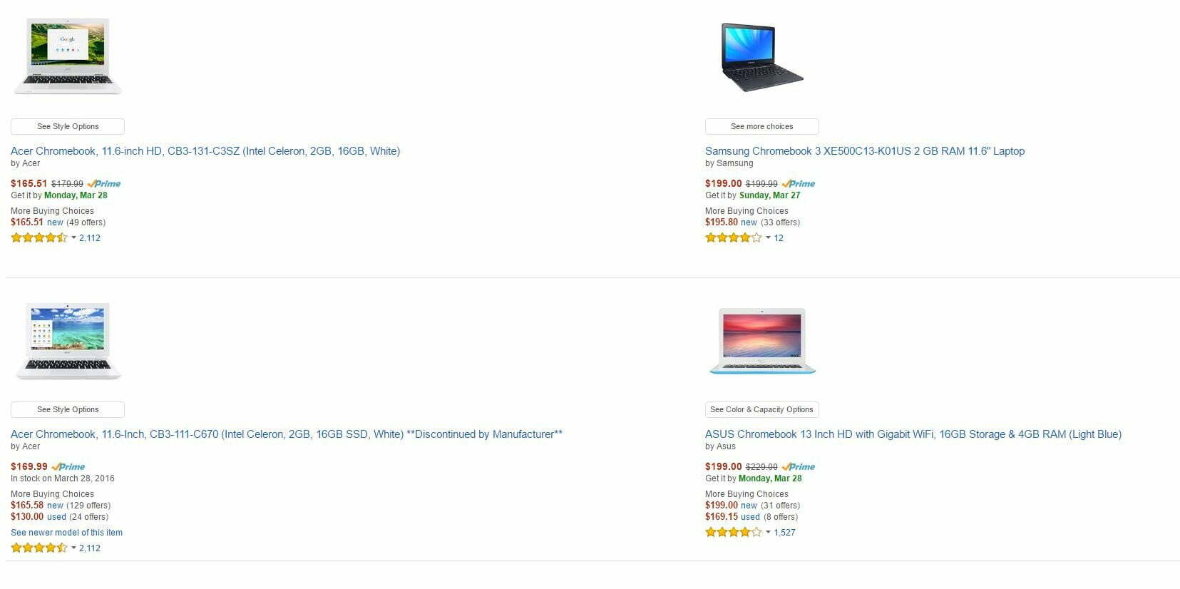 Ultrabook vs Chromebook Price