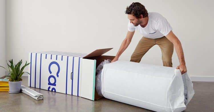 Casper mattress review - Unboxing the Casper mattress