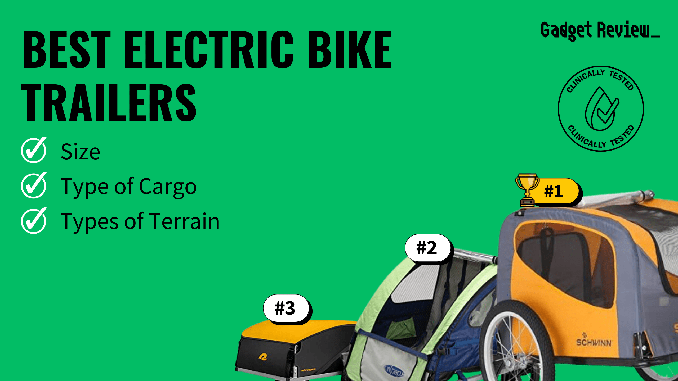 Best Electric Bike Trailers
