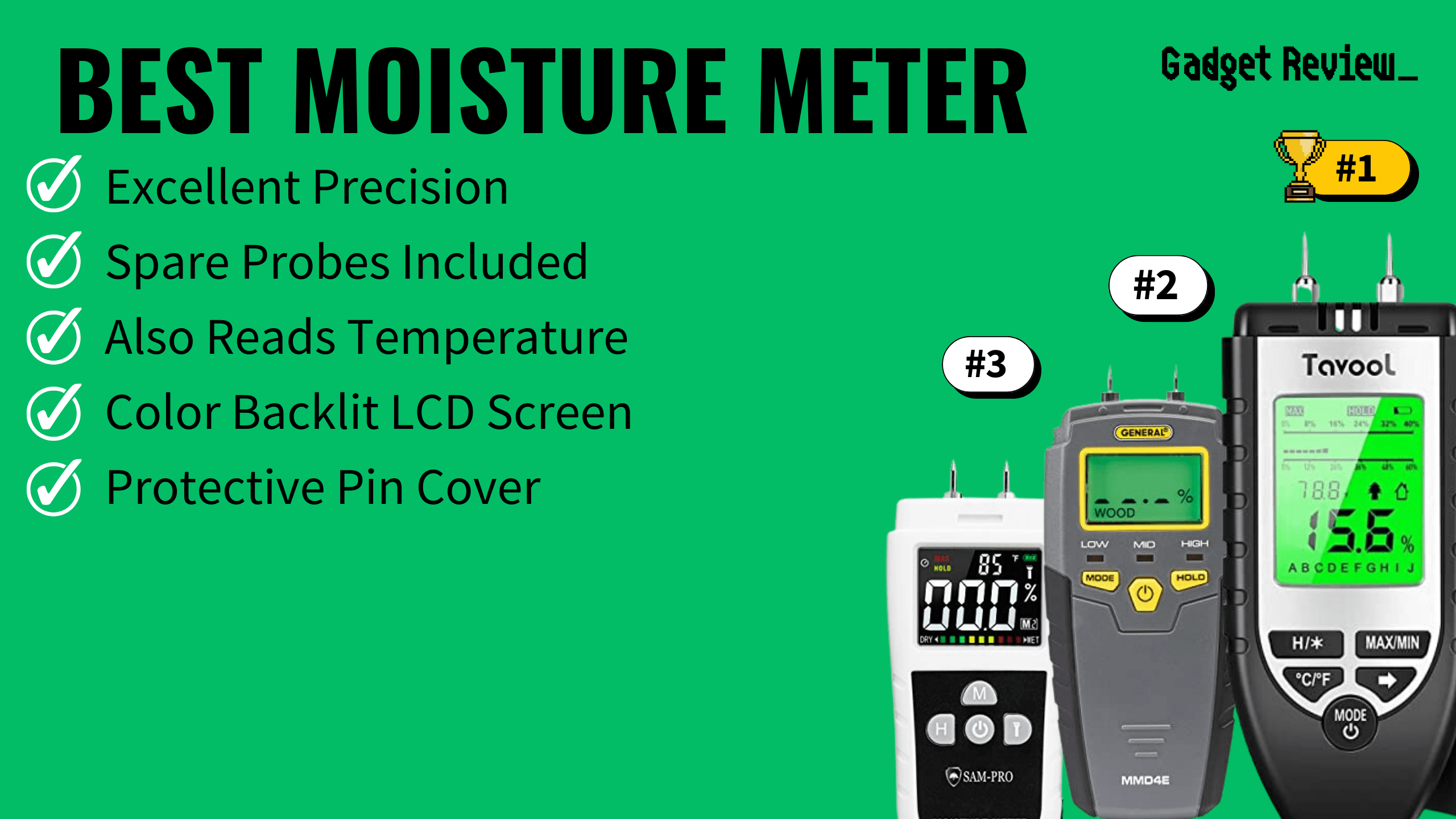 The Top 7 Moisture Meters For Drywall, Concrete, and Wood