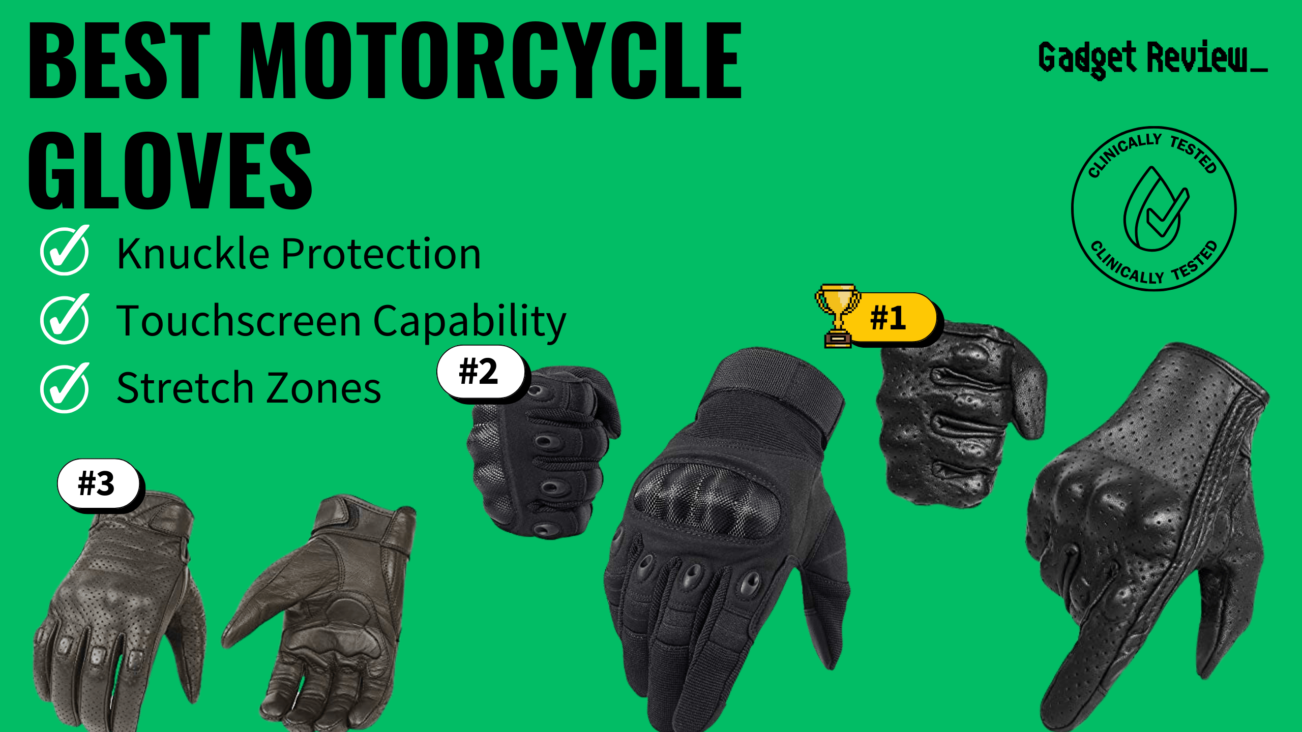 6 Best Motorcycle Gloves