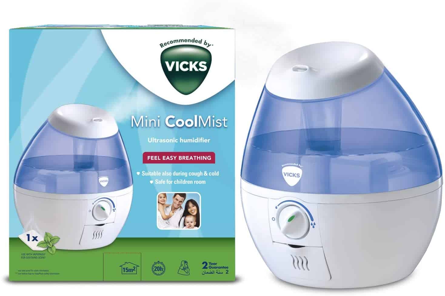 Vicks Mini Cool Mist Ultrasonic Humidifier Review Gadget Review