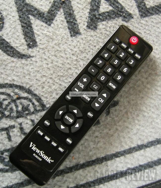 ViewSonic VT2430 24 inch 1080p LCD TV remote 650x761 1