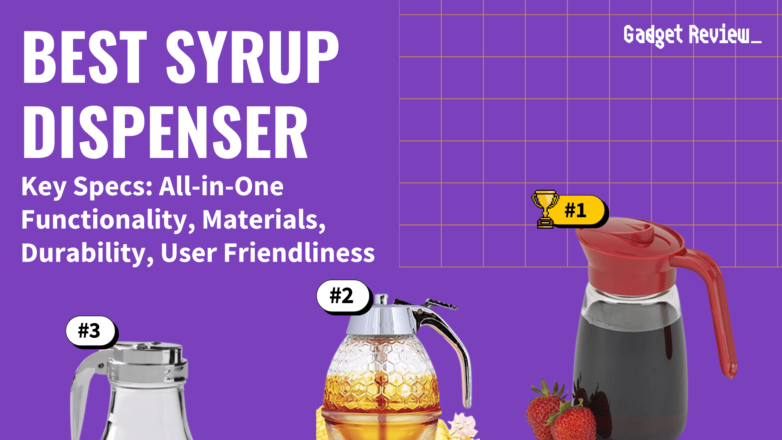 7 Best Syrup Dispensers