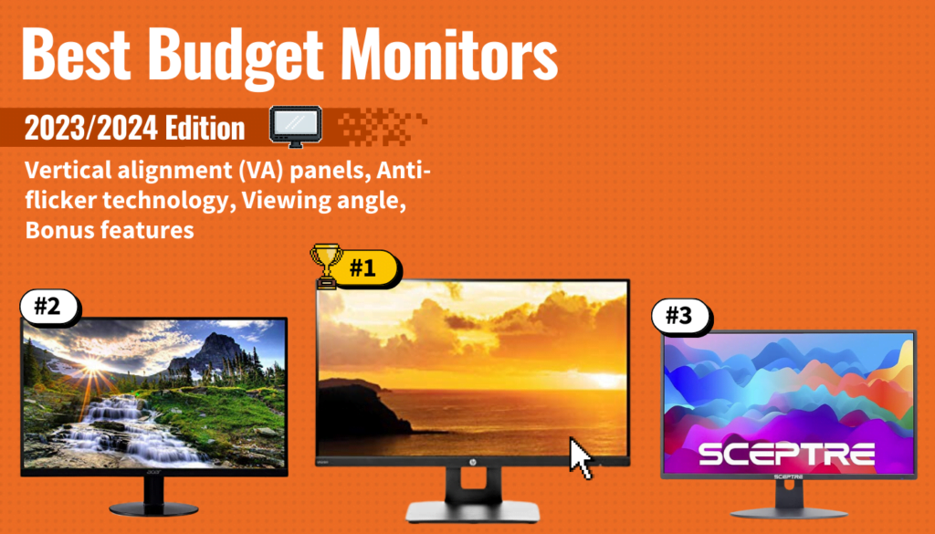 Best Budget Monitors Top 4 Cheap Display Models