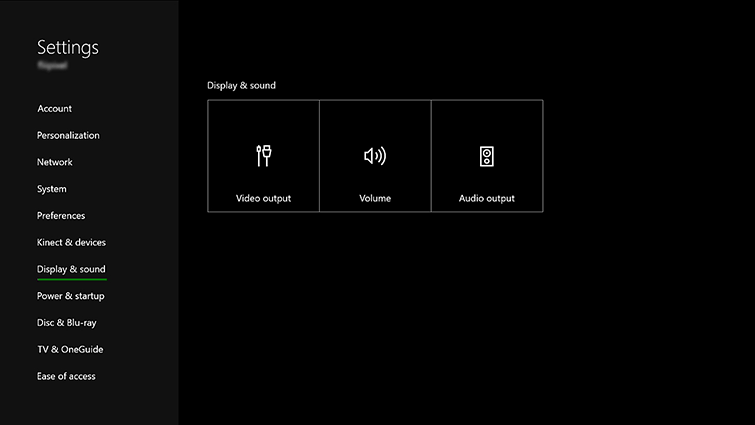 Xbox Headset - Xbox One Audio Settings