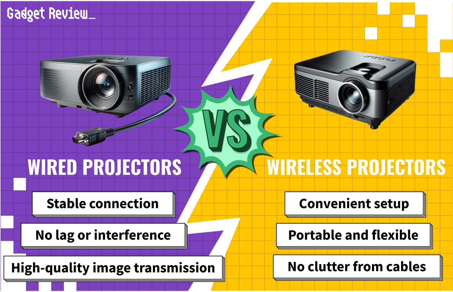 Wireless vs Wired Projector