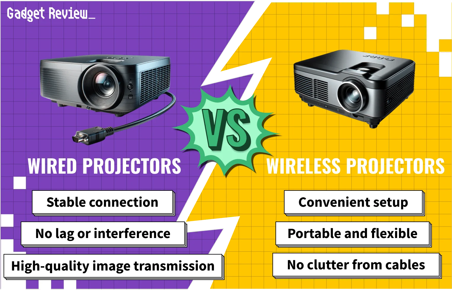 Wireless vs Wired Projector