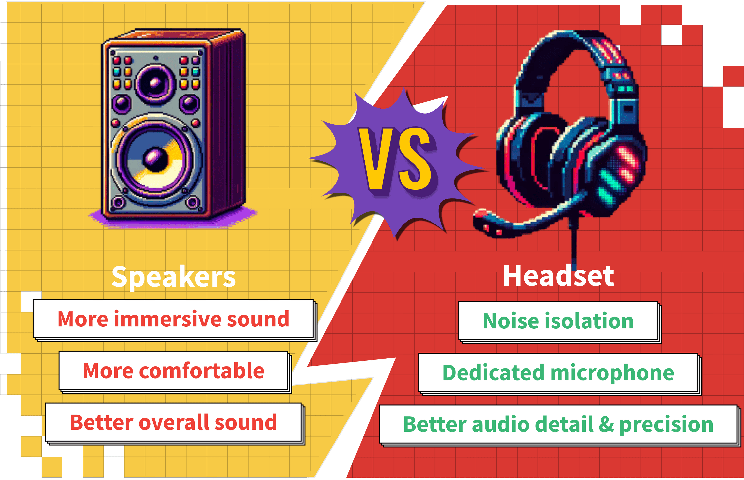 Using a Headset vs Speakers for Gaming