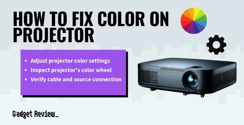 How to Fix the Color on Your Projector