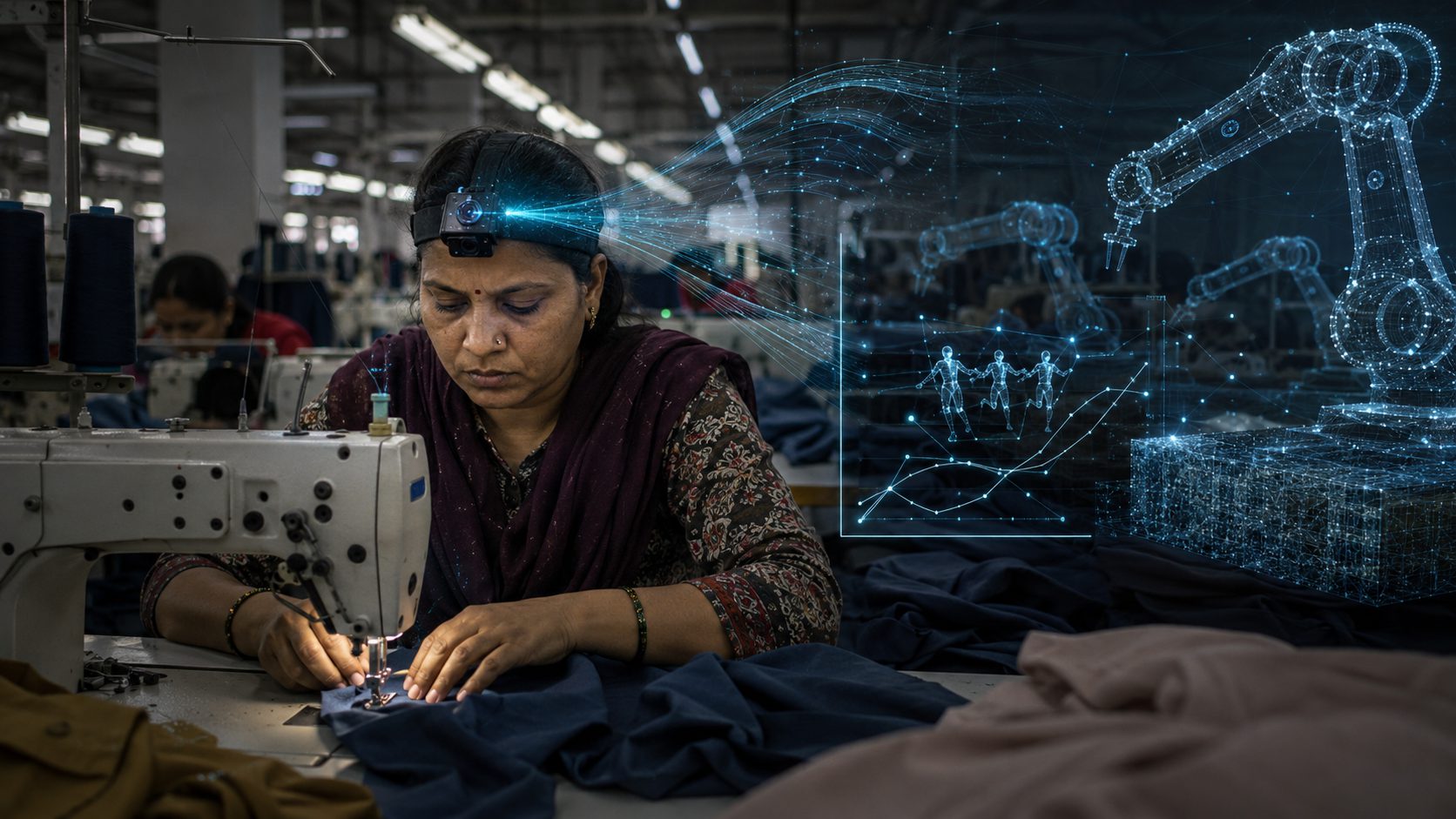 Indian Factory Workers Are Training the Robots That Will Replace Them