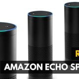 A hands on review of the Amazon Echo wireless speaker.|Amazon's Echo speaker.|Amazon Echo Mics