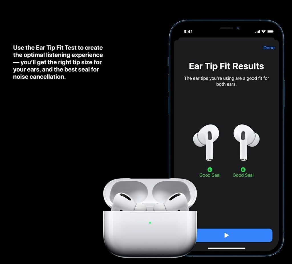 apple AirPods setting