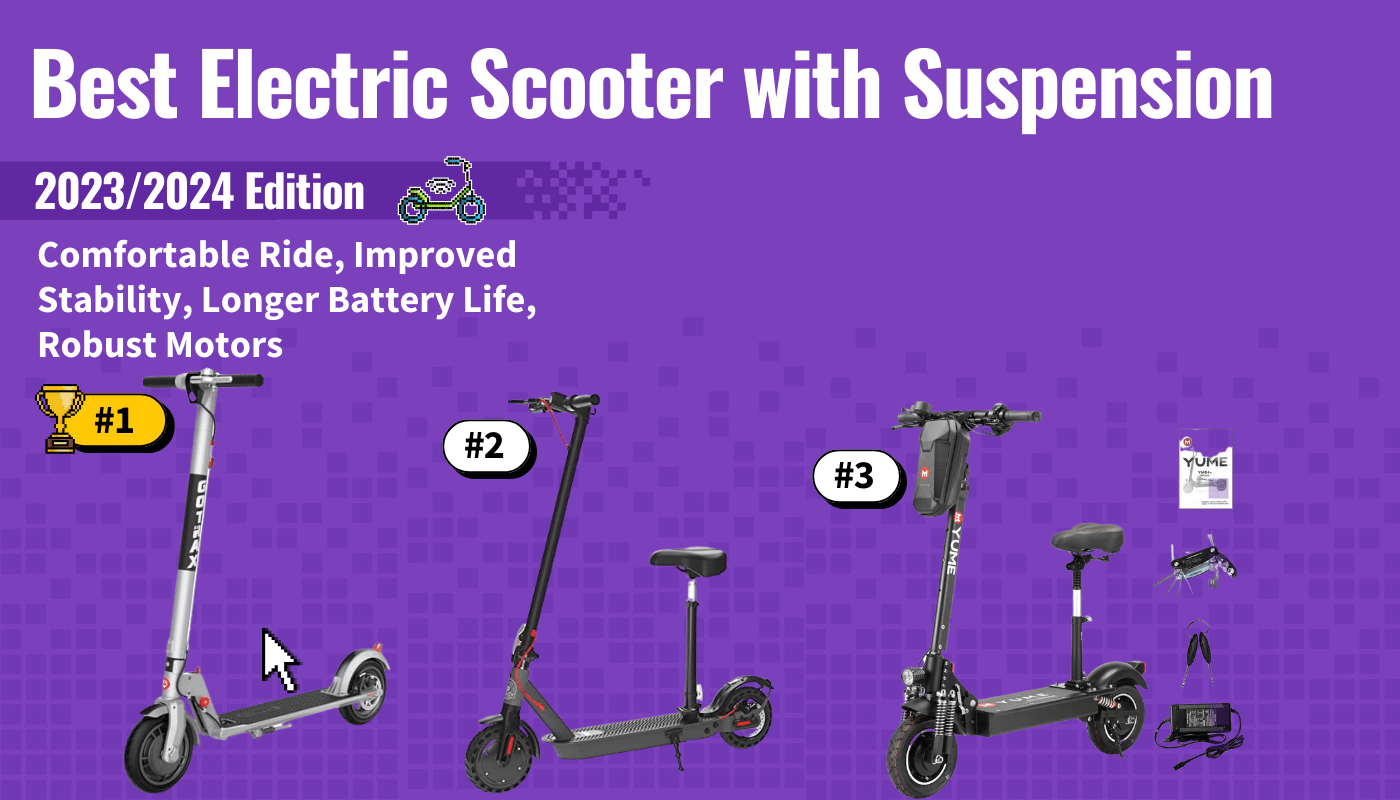 Best Electric Scooter with Suspension