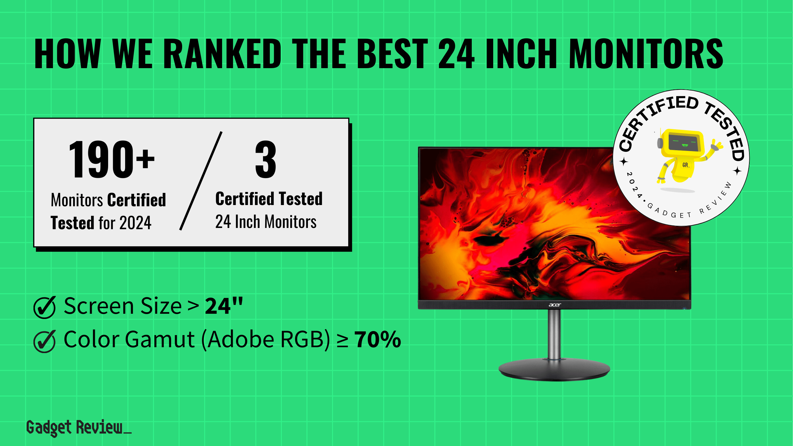 best 24 inch monitor guide that shows the top best computer monitor model