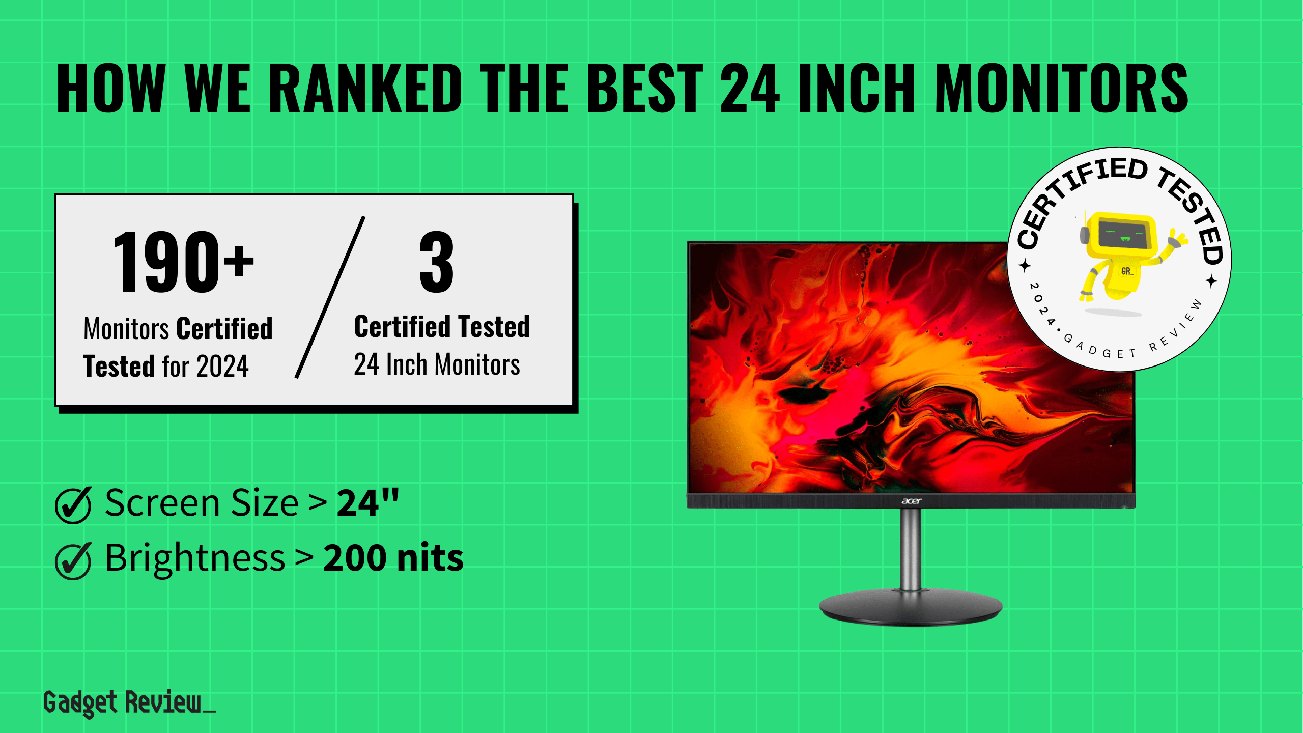 best 24 inch monitor guide that shows the top best computer monitor model