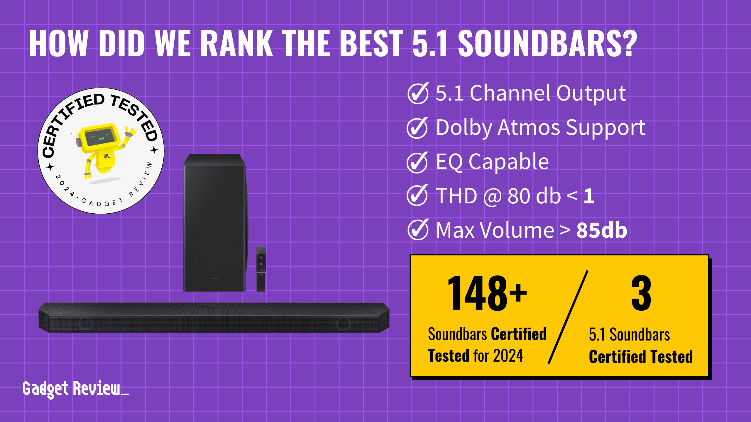 best 5.1 soundbar guide that shows the top best soundbar model