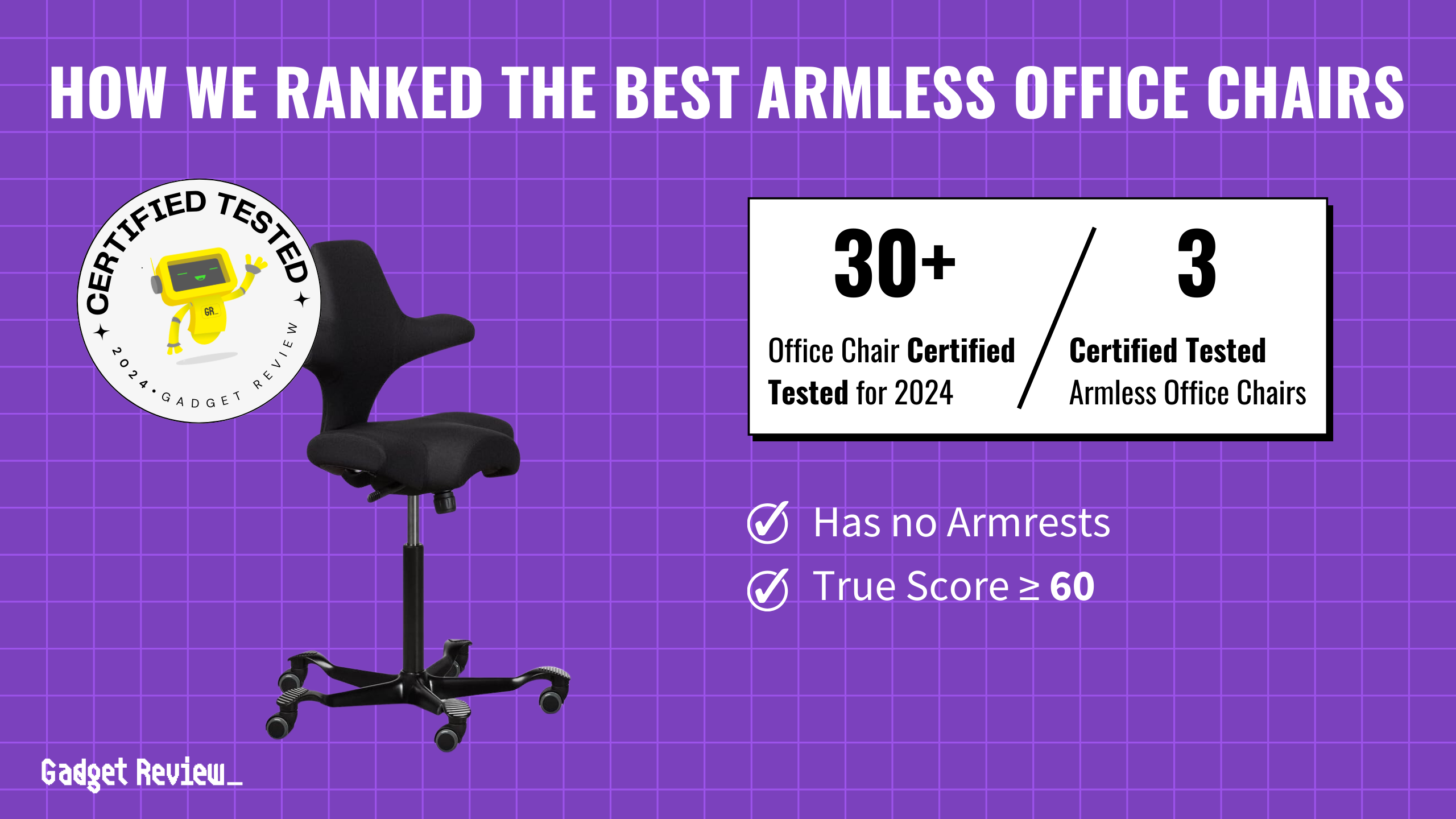 How We Ranked The 3 Best Armless Office Chairs