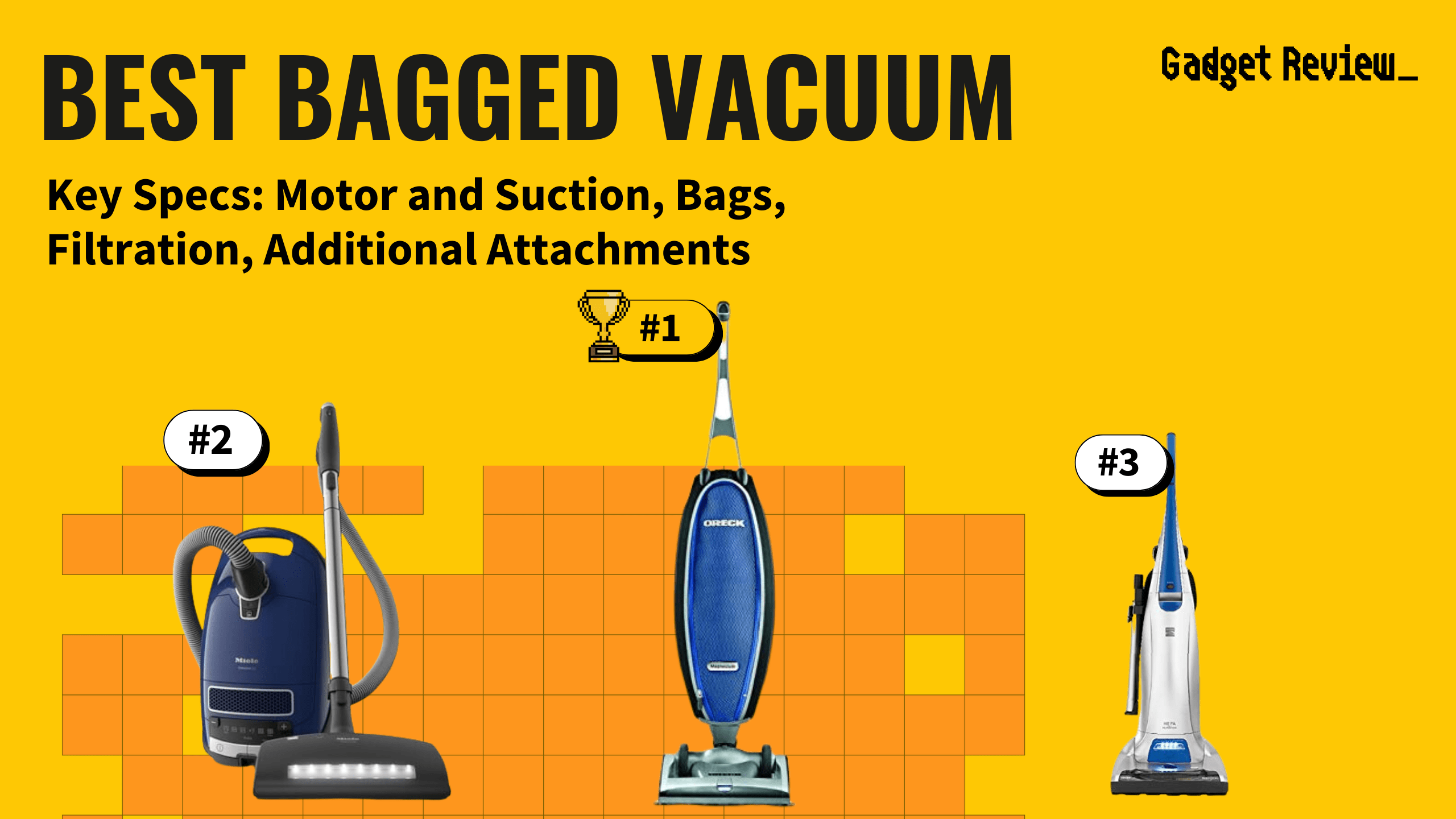 best bagged vacuums guide that shows the top best vacuum cleaner model