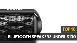 The top rated speakers under $100|Our top Bluetooth Speakers Under $100||Find the best portable Bluetooth speaker for under $100||||||||Motorola Roadster 2 Bluetooth Speaker for Under $100|TDK Life on Record Portable A33 Bluetooth Weatherproof Speaker|Oontz Angle Bluetooth Speaker|Logitech UE Roll|Ivation Acoustix Bluetooth Speaker|JBL Ultra Portable Bluetooth Speaker|Philips BT2200B:27 Bluetooth Speaker|Boom Waterproof Shower Speaker|Anker Portable Bluetooth Speaker